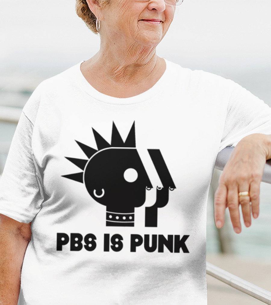 Two Crow Collective PBS Is Punk Vintage Cassette Vinyl Roots T-Shirt