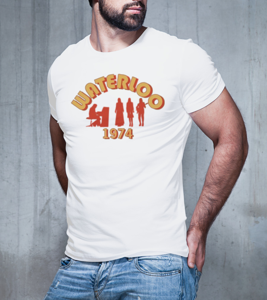 ABBA Waterloo 1974 Silhouettes T-Shirt