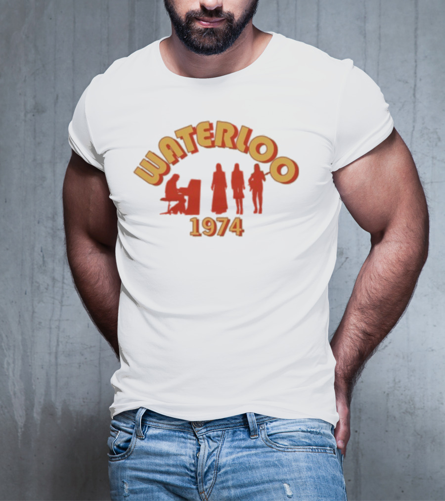 ABBA Waterloo 1974 Silhouettes T-Shirt