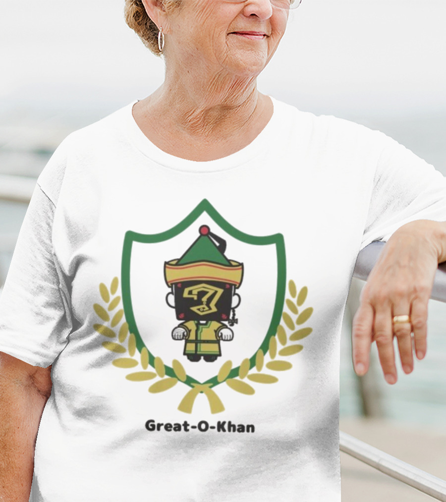 Great O-Khan Chibi Laurel Emblem T-Shirt