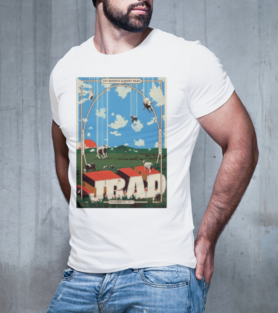 Joe Russo's Almost Dead JRAD Milwaukee WI Oct 3 2025 Lambs Clouds T-Shirt