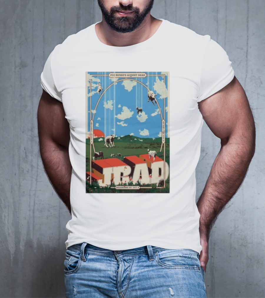 Joe Russo's Almost Dead JRAD Milwaukee WI Oct 3 2025 Lambs Clouds T-Shirt