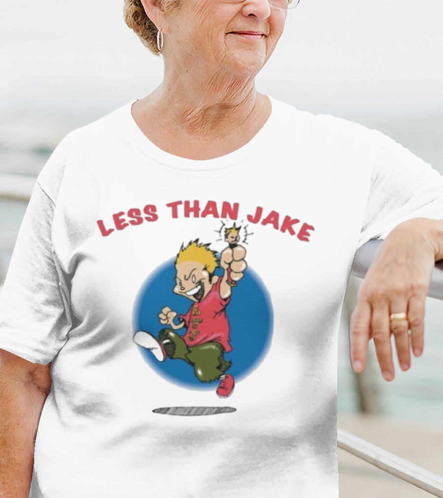 LESS THAN JAKE OG EVO PUNK ICON CHARACTER RARE VINTAGE STYLE T-Shirt