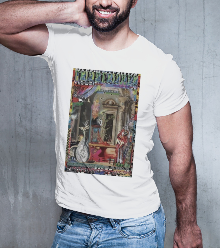 The Strokes October 01 2025 Abraham Chavez Theatre EL Paso TX Concert Event T-Shirt