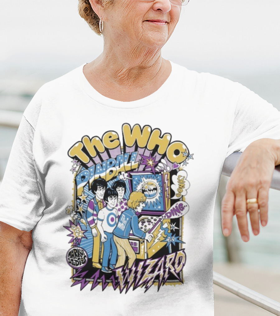 The Who Pinball Wizard Market Studios Collaboration T-Shirt