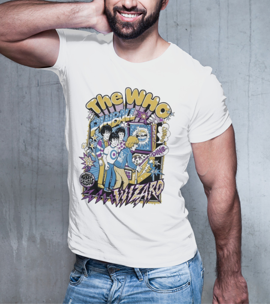 The Who Pinball Wizard Market Studios Collaboration T-Shirt