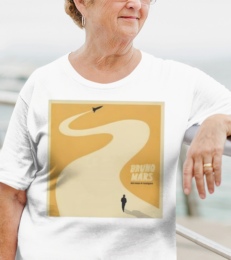 Bruno Mars Doo-Wops And Hooligans Rocket Pathway Scene T-Shirt