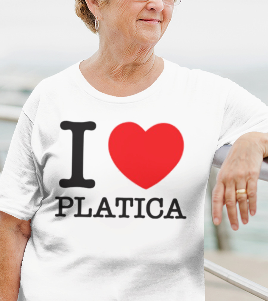 I Heart Platica Conversation Enthusiast T-Shirt