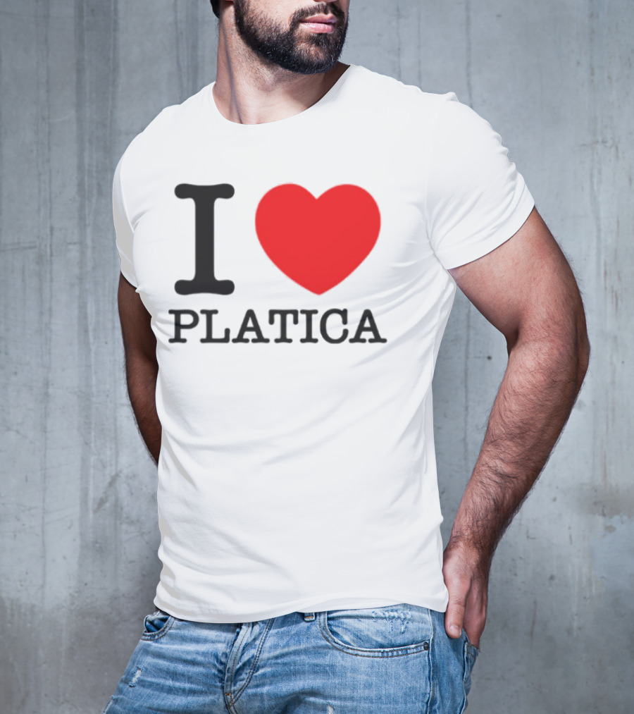 I Heart Platica Conversation Enthusiast T-Shirt