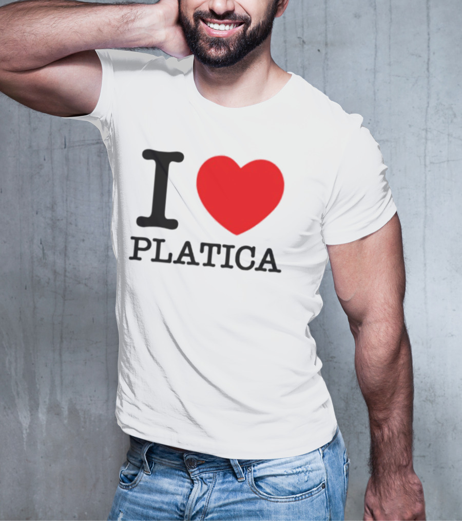 I Heart Platica Conversation Enthusiast T-Shirt