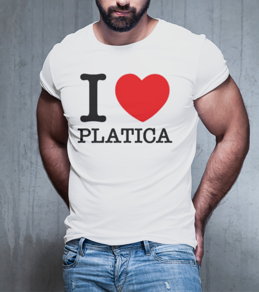 I Heart Platica Conversation Enthusiast T-Shirt