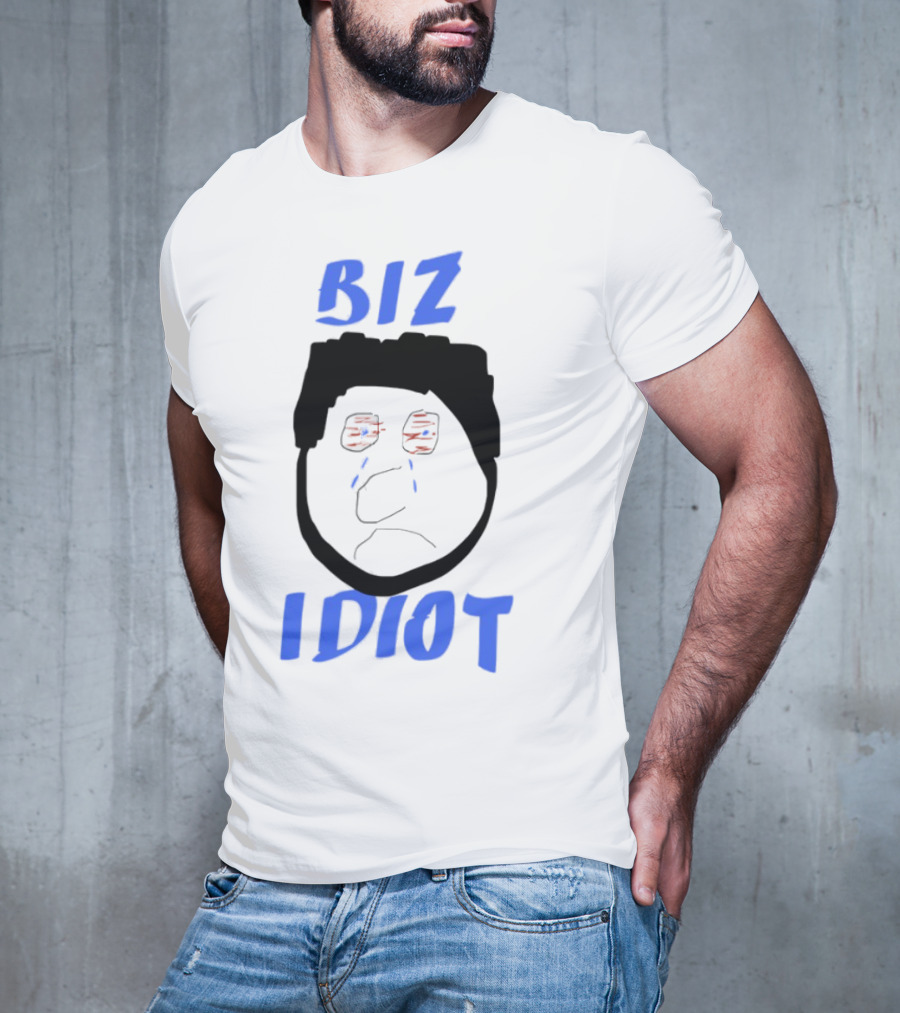 Biz Idiot Meme Renaissance Style Tears T-Shirt