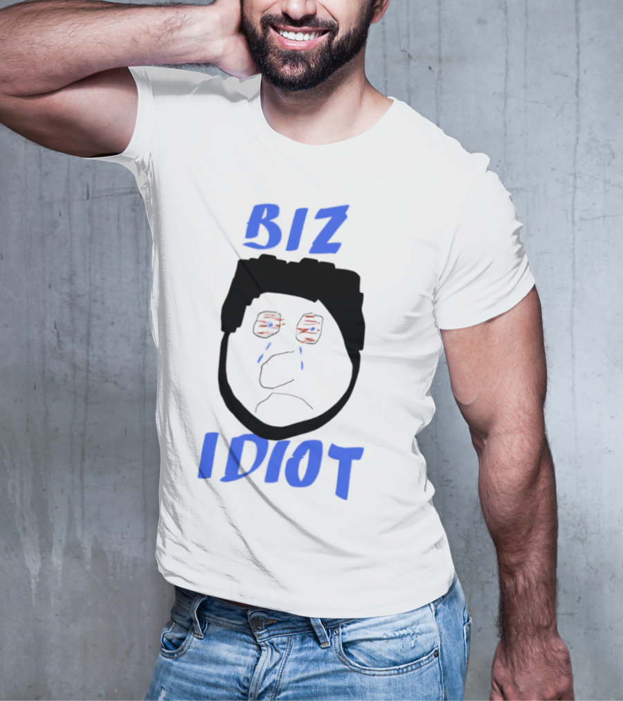 Biz Idiot Meme Renaissance Style Tears T-Shirt