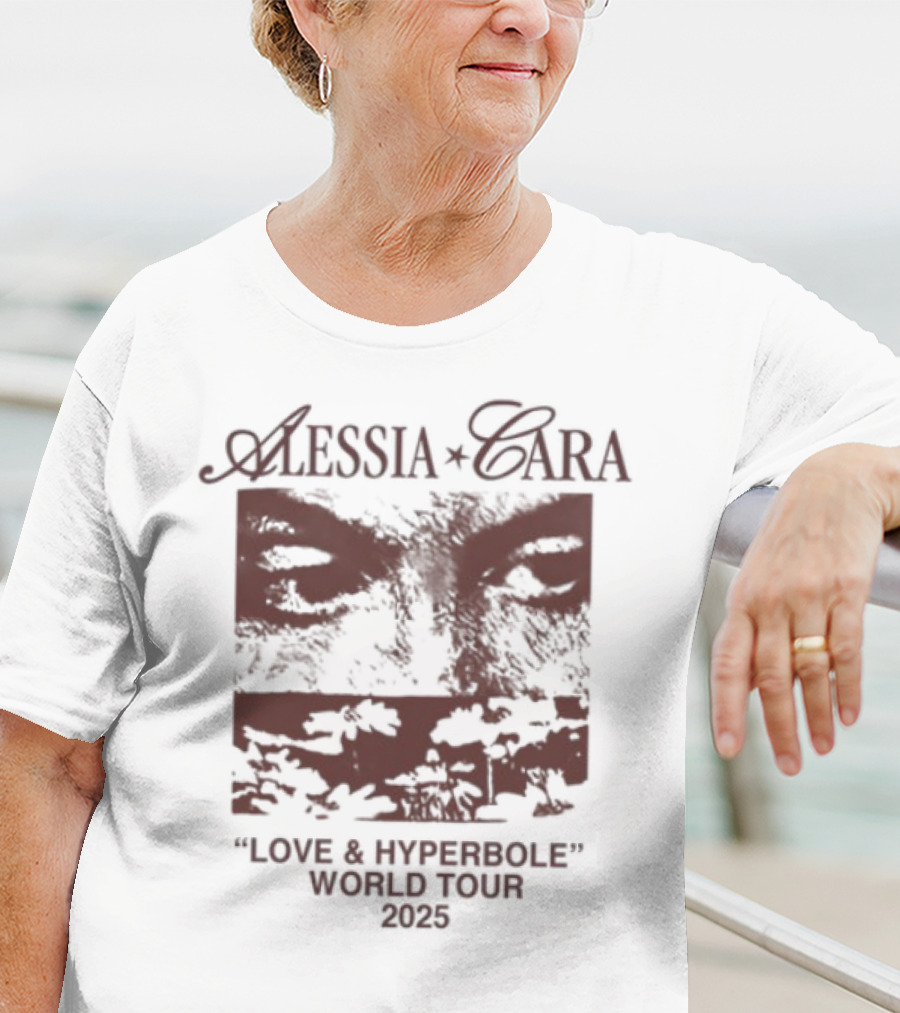 Alessia Cara Love & Hyperbole World Tour 2025 Limited Edition T-Shirt