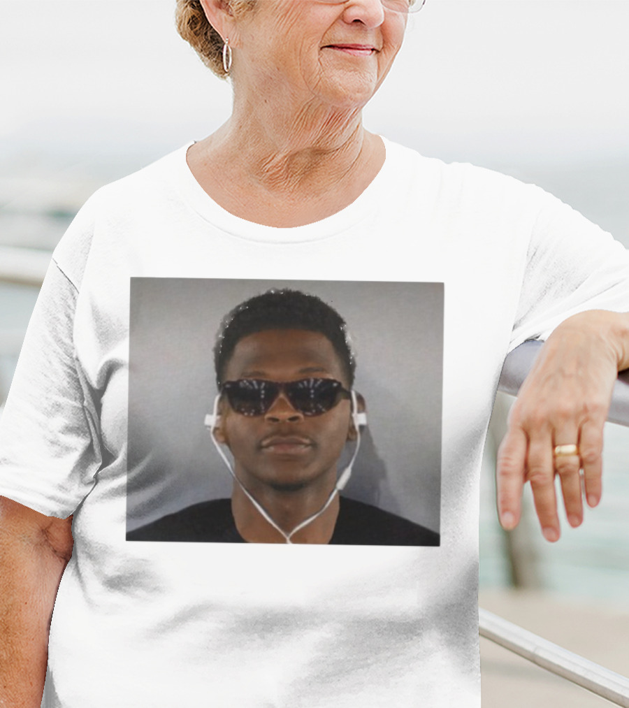 Anthony Edwards Basketball Star Classic Style Photo T-Shirt
