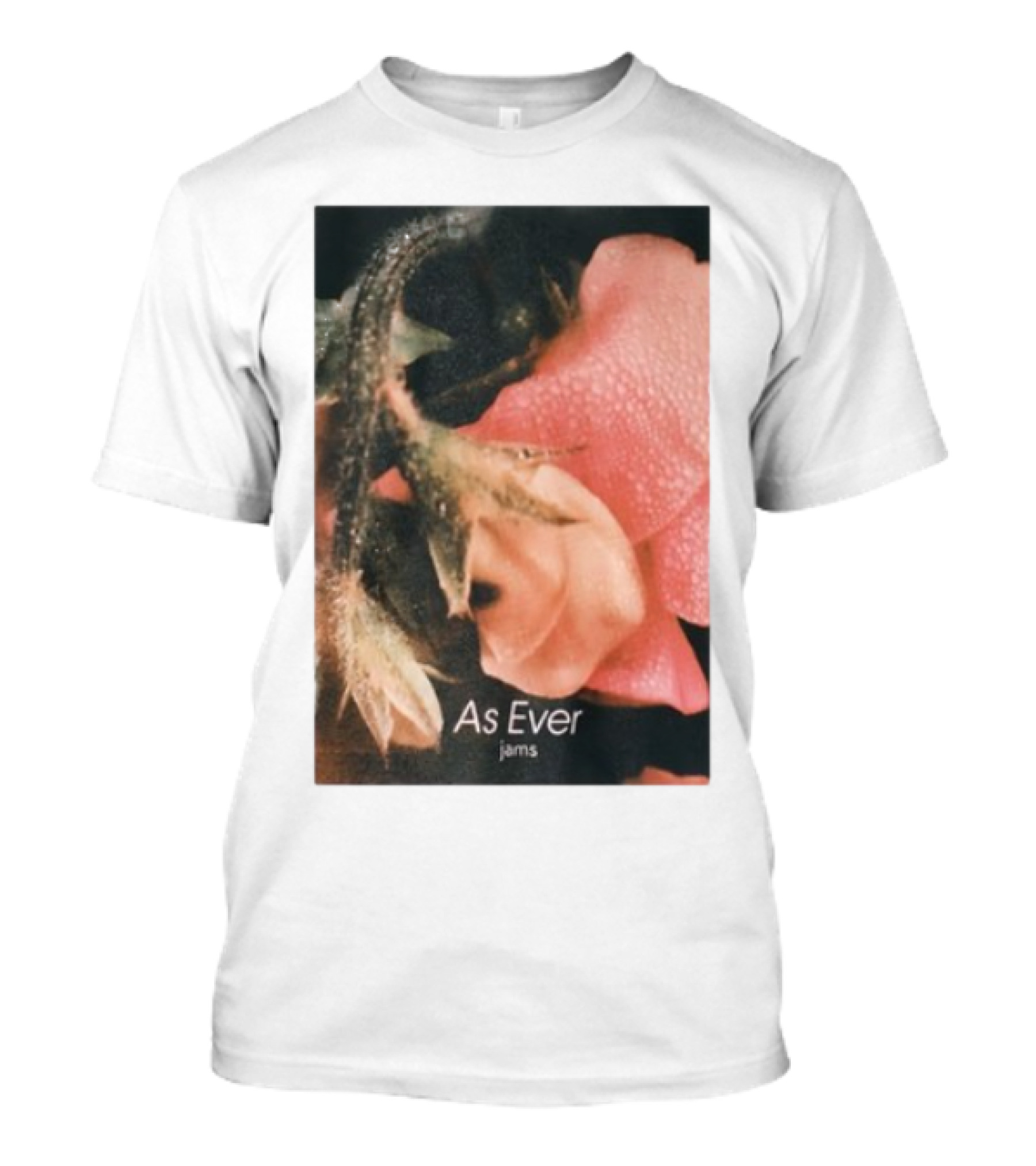 As Ever Jams 02 Pink Flower Botanical Essence T-Shirt