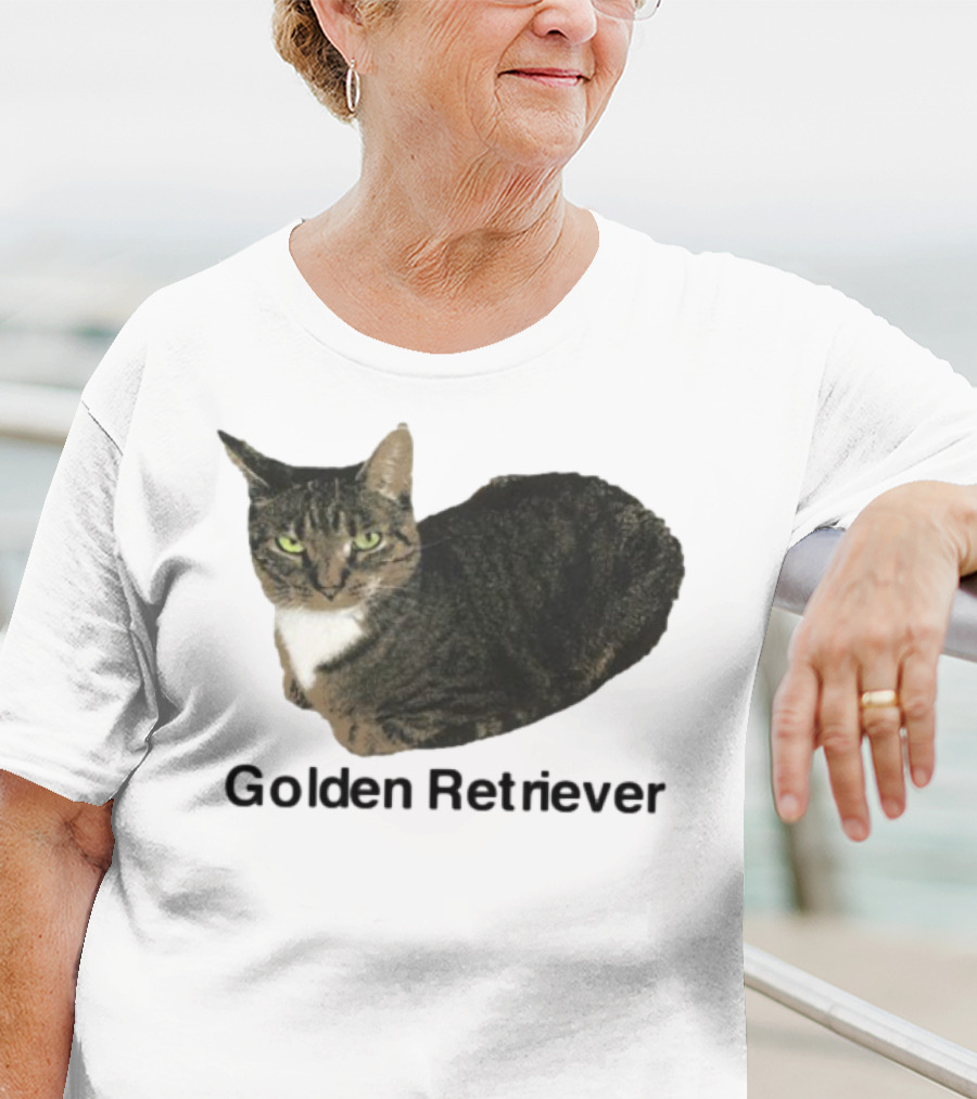 Henry Johnson Cat Humor Golden Retriever Caption T-Shirt