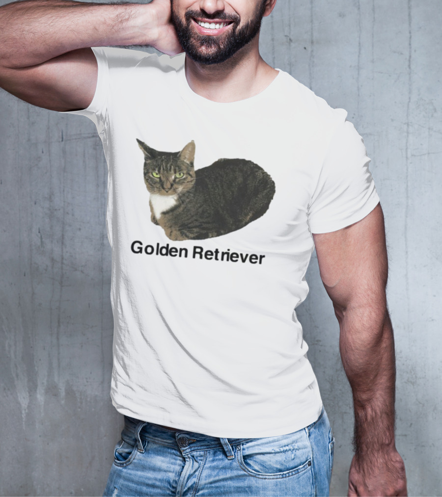 Henry Johnson Cat Humor Golden Retriever Caption T-Shirt