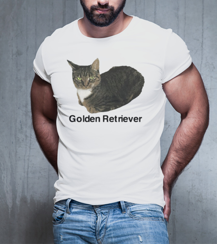Henry Johnson Cat Humor Golden Retriever Caption T-Shirt