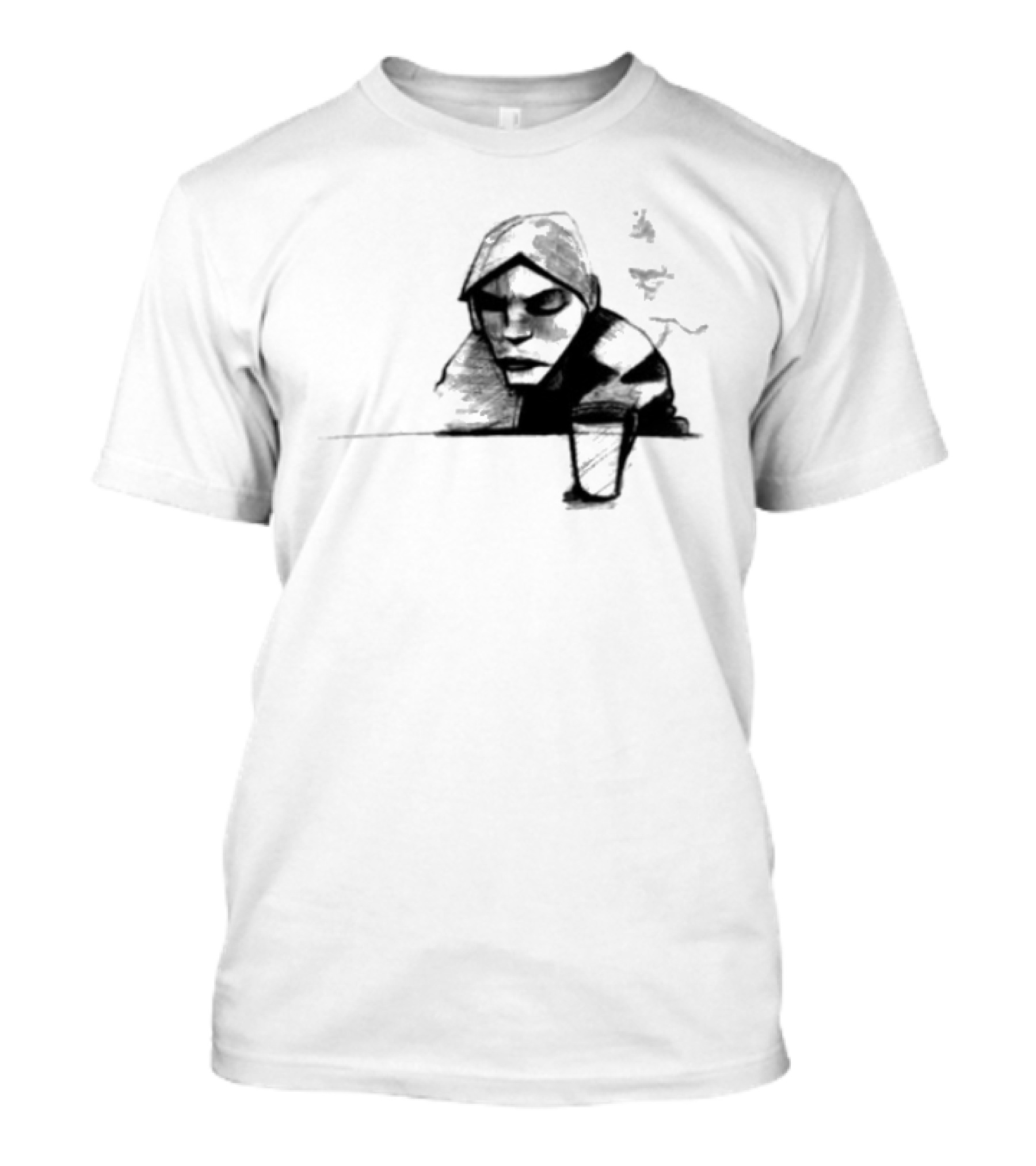 Hyperdub Burial Untrue Album Cover Design T-Shirt
