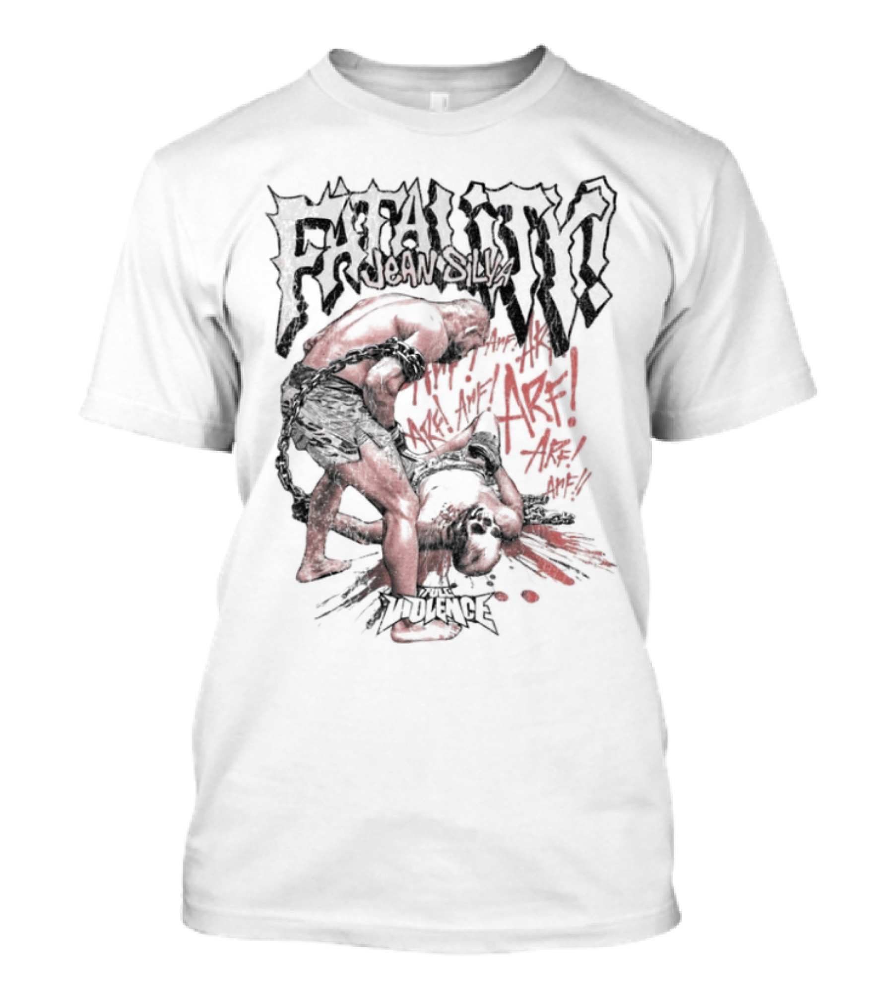 Fatality Jean Silva Limited Edition Martial Arts Combat Scene T-Shirt