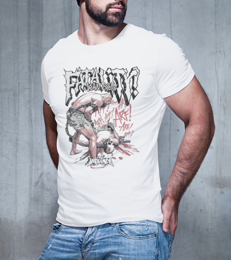 Fatality Jean Silva Limited Edition Martial Arts Combat Scene T-Shirt