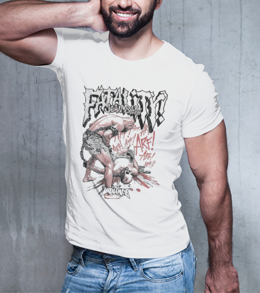 Fatality Jean Silva Limited Edition Martial Arts Combat Scene T-Shirt