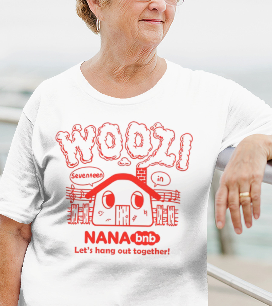 Woozi Sesame Bnb Nana Let's Hang Out Together T-Shirt