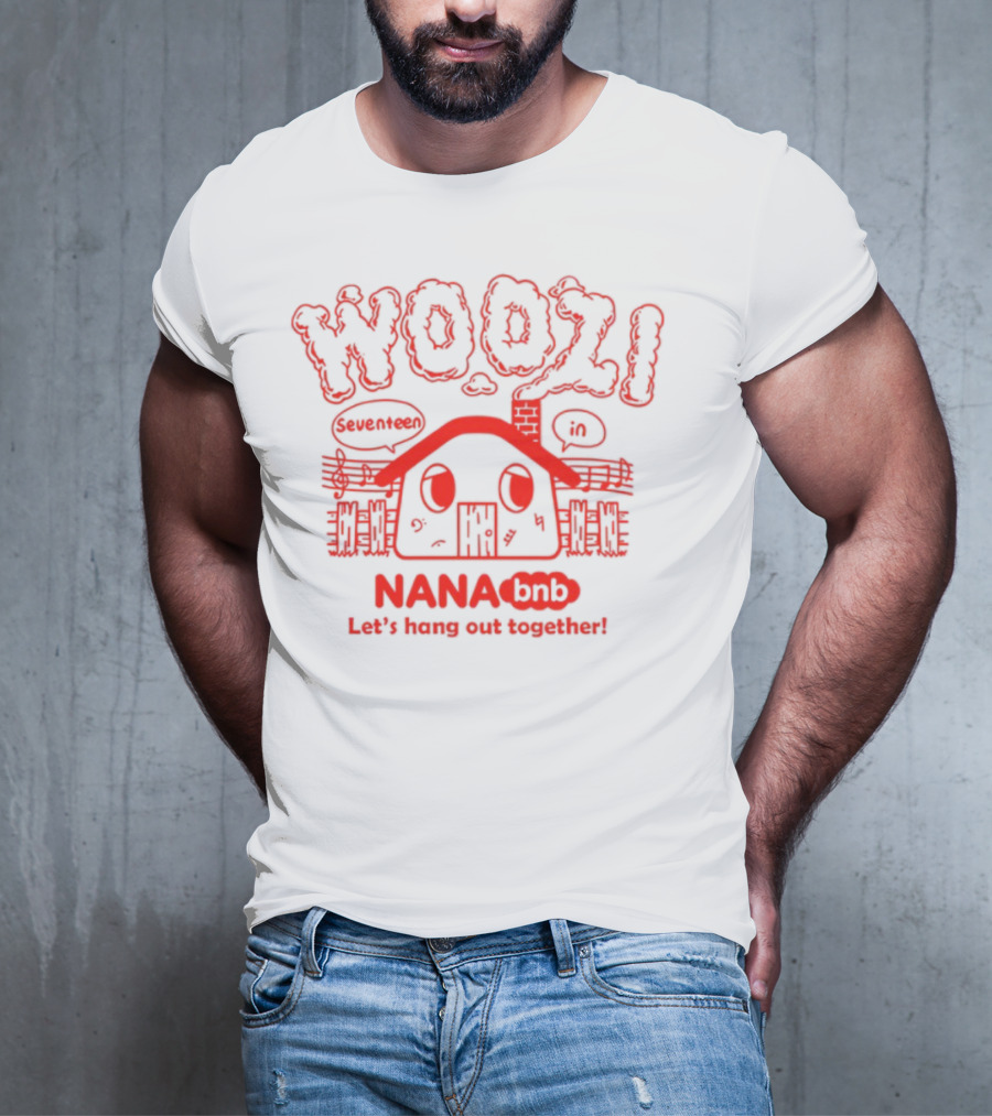 Woozi Sesame Bnb Nana Let's Hang Out Together T-Shirt