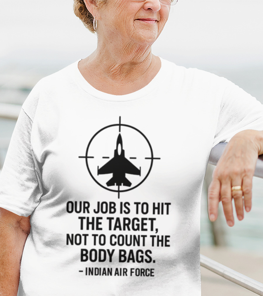 Our Job Is To Hit The Target Sniper The Punisher T-Shirt