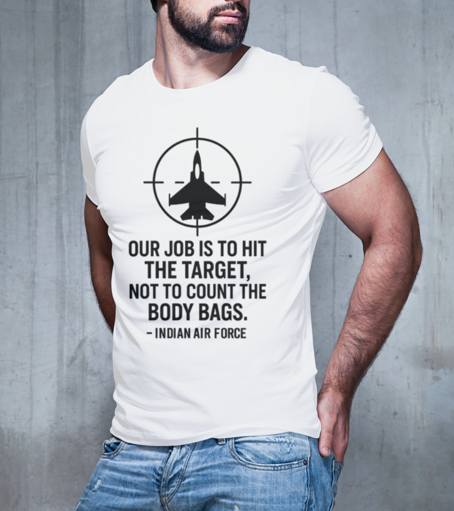 Our Job Is To Hit The Target Sniper The Punisher T-Shirt