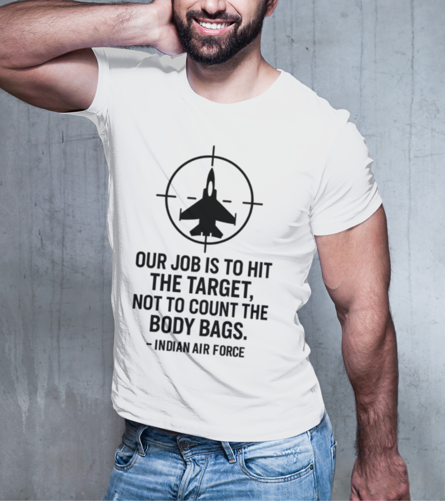 Our Job Is To Hit The Target Sniper The Punisher T-Shirt