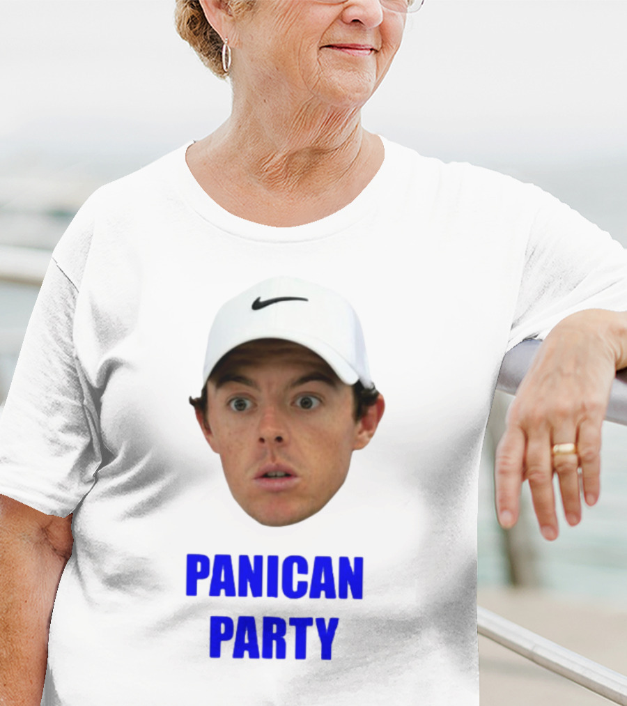 Panican Party Funny Golf Cap Expression T-Shirt