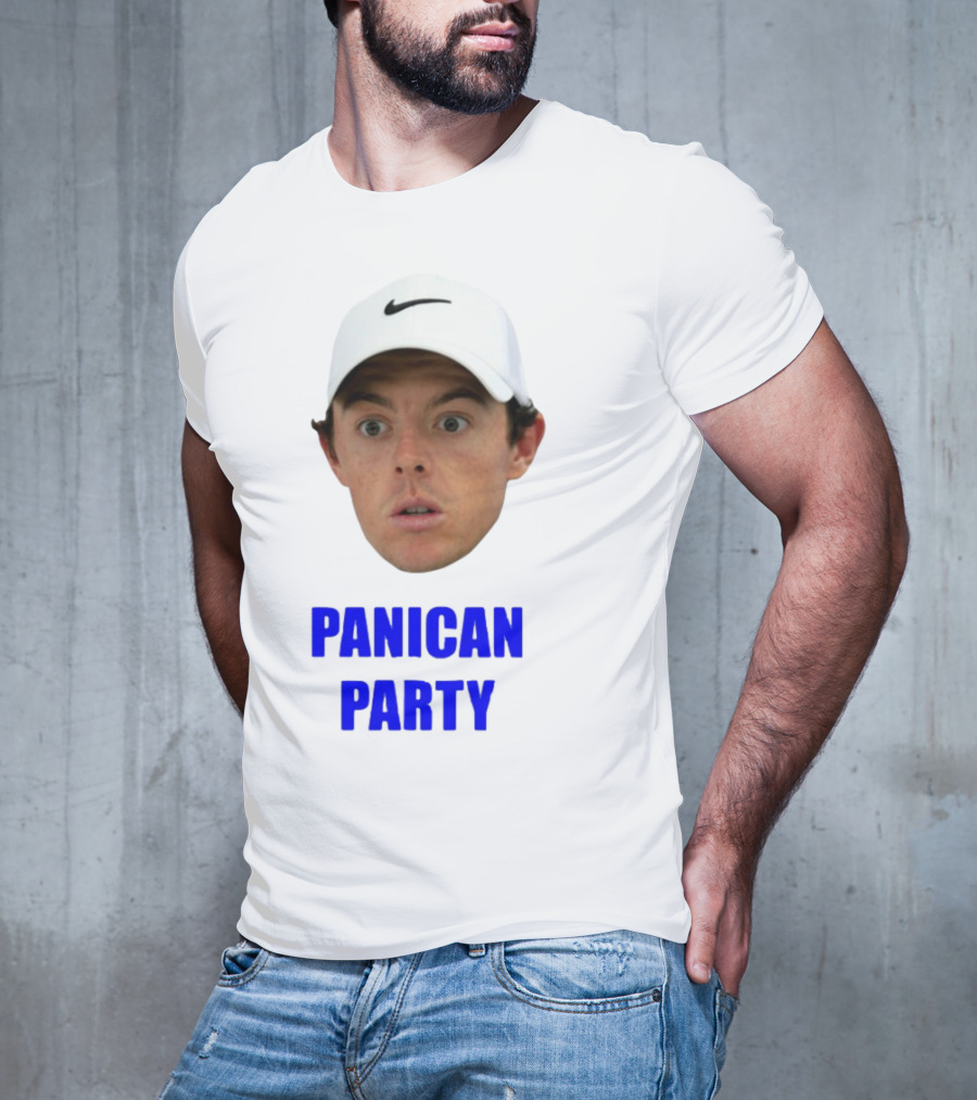 Panican Party Funny Golf Cap Expression T-Shirt