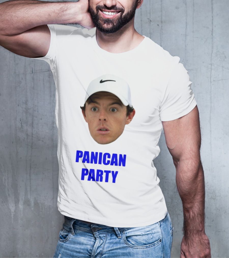 Panican Party Funny Golf Cap Expression T-Shirt