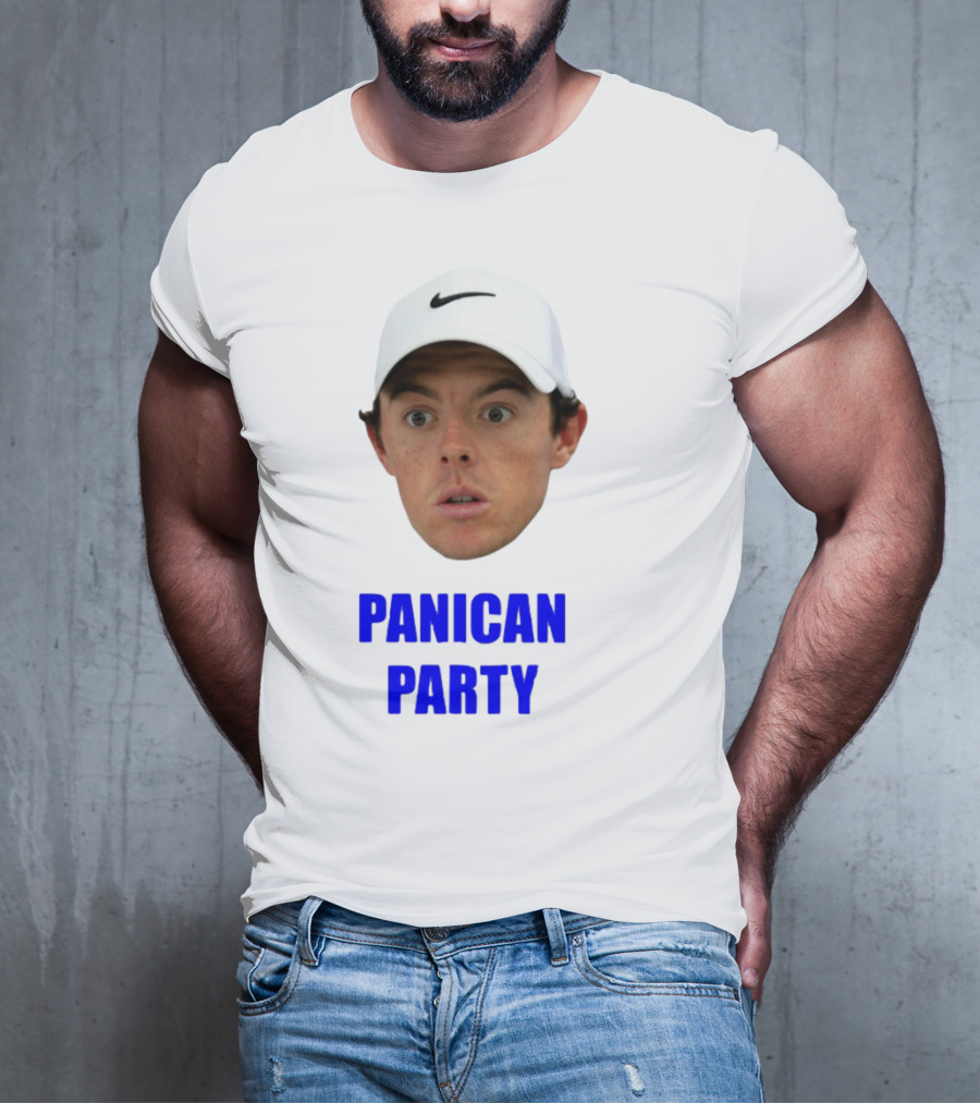 Panican Party Funny Golf Cap Expression T-Shirt