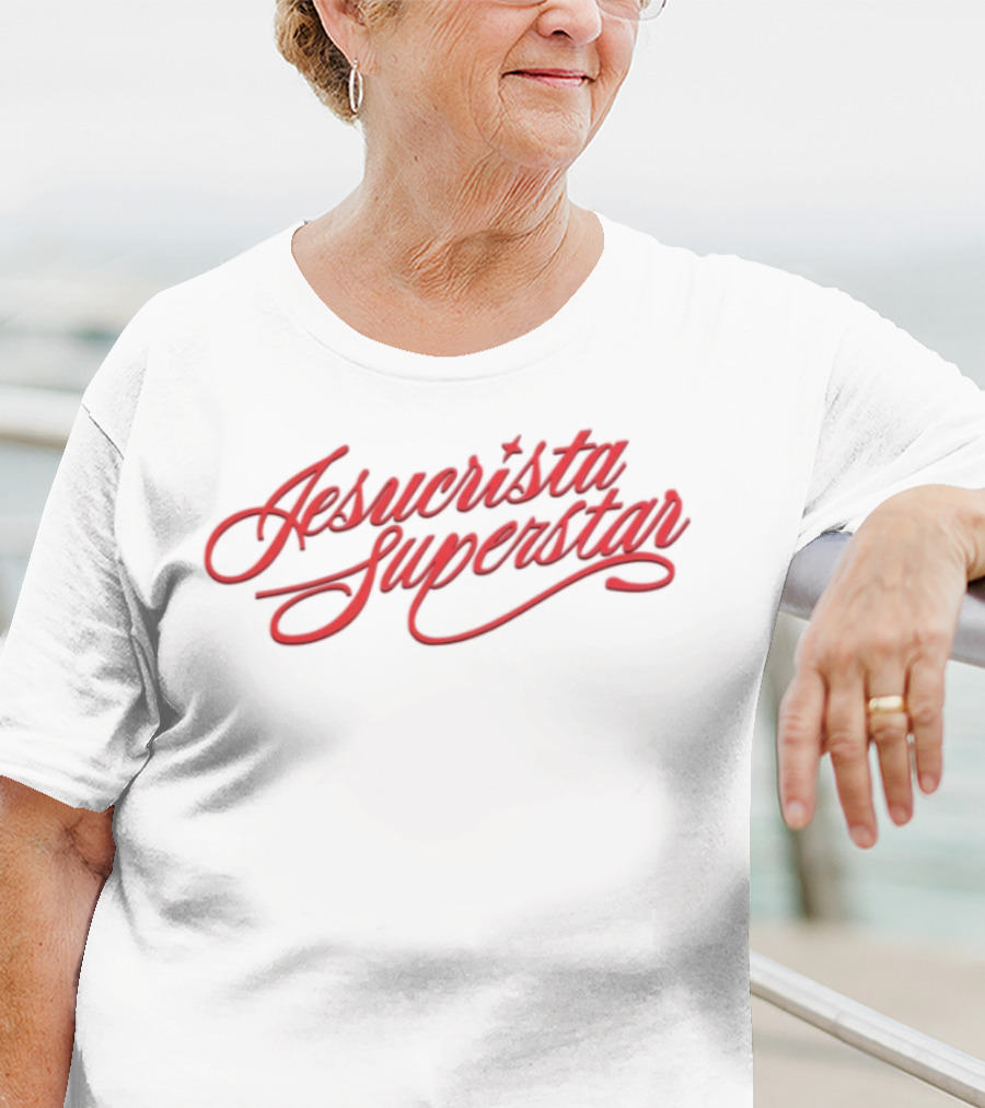 Rigoberta Bandini Jesucrista Superstar Red Script T-Shirt
