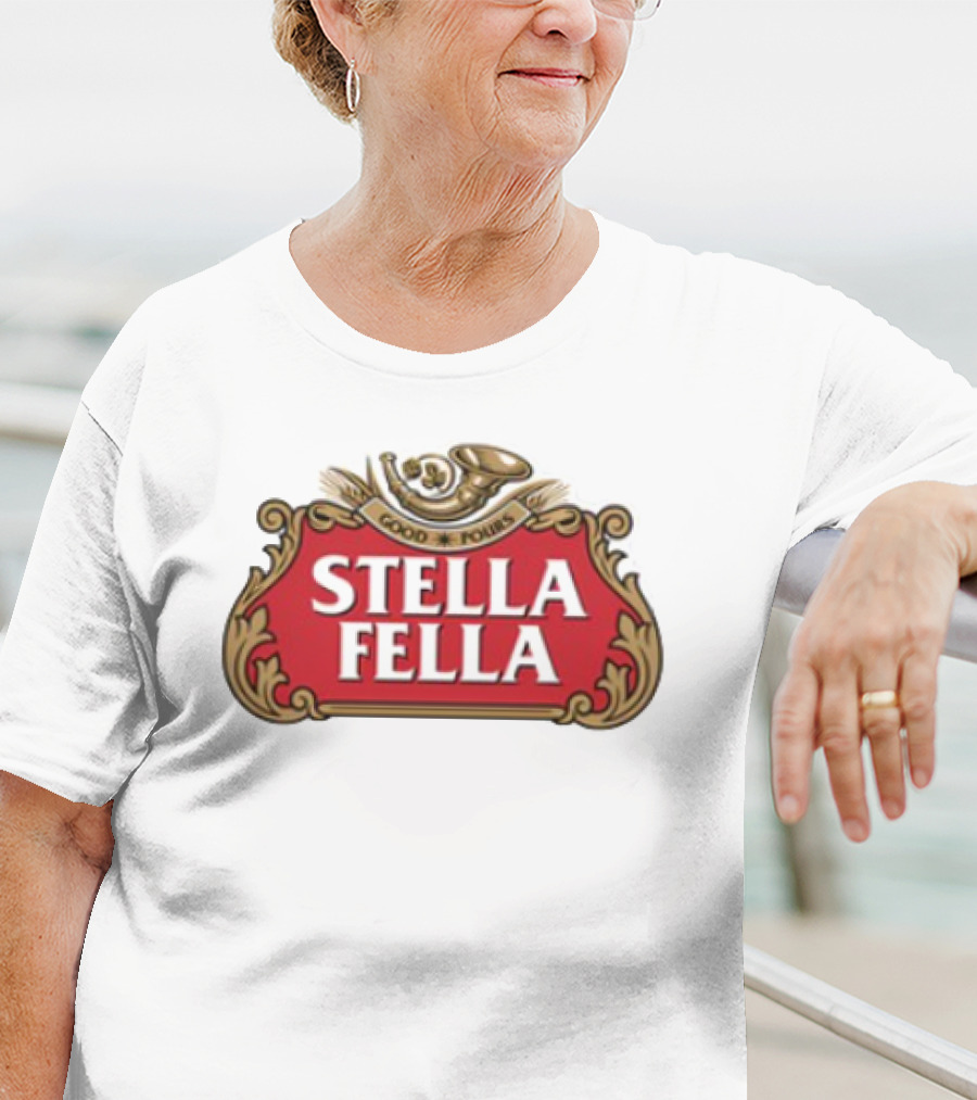 Good Fellas Stella Fella Horn Emblem T-Shirt