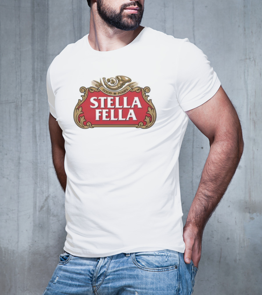 Good Fellas Stella Fella Horn Emblem T-Shirt