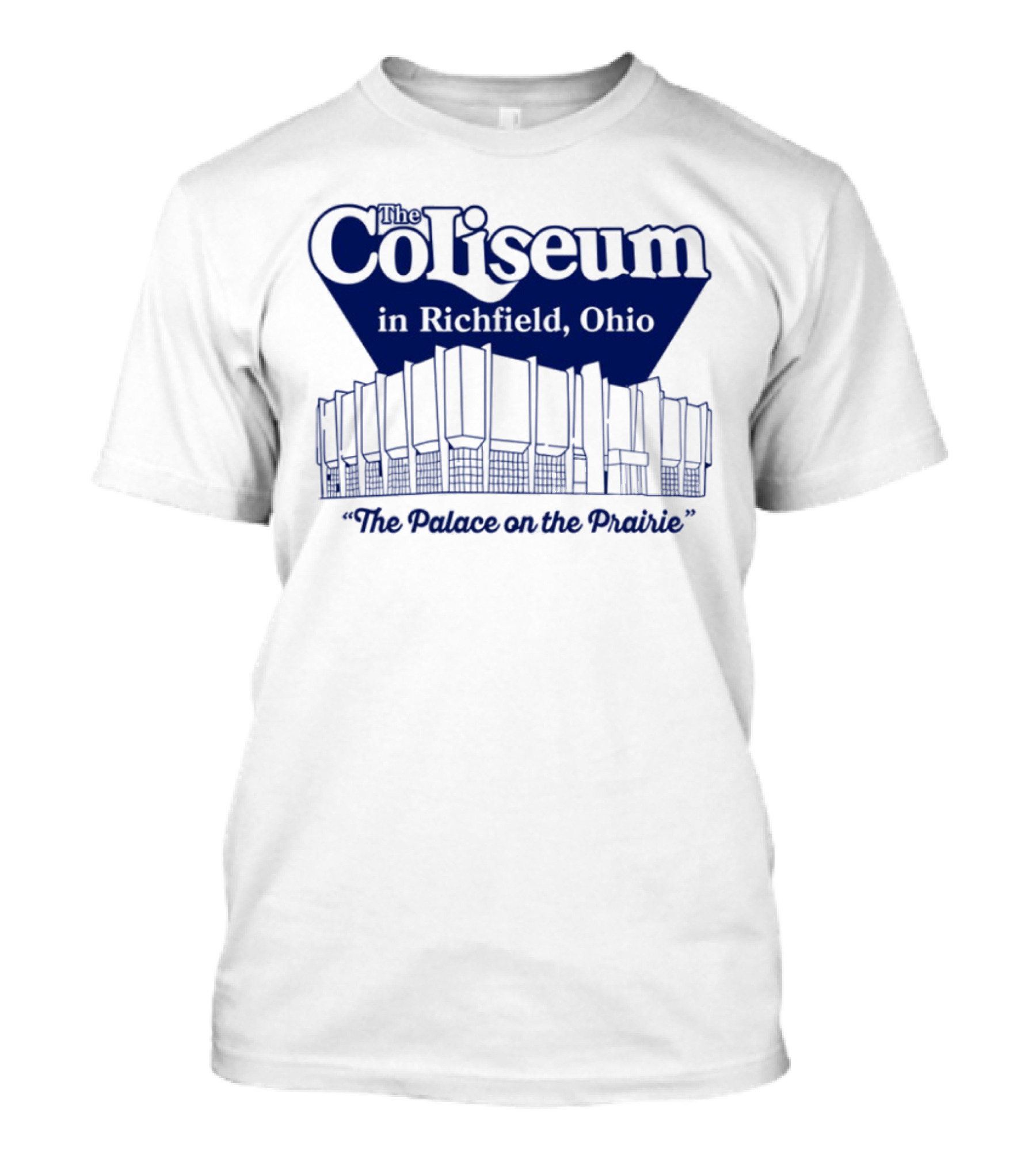 The Coliseum Richfield Ohio The Palace On The Prairie Architecture T-Shirt