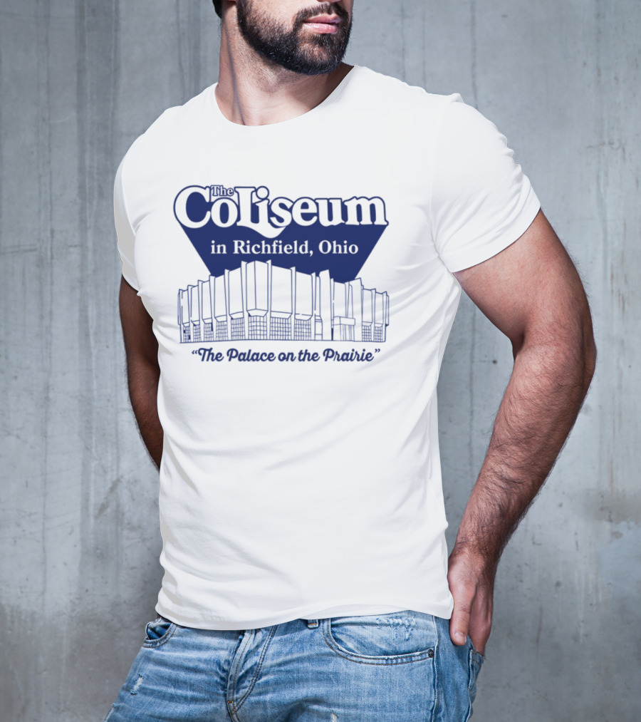 The Coliseum Richfield Ohio The Palace On The Prairie Architecture T-Shirt