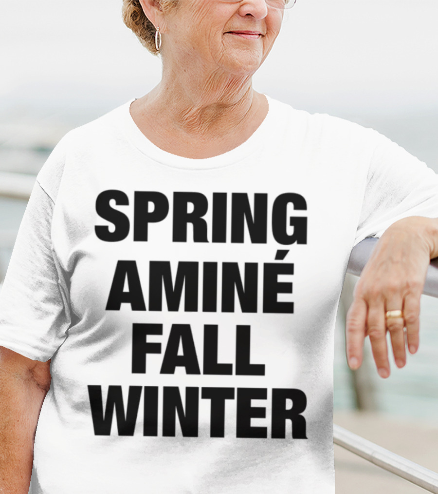 13Mos Spring Amine Fall Winter Sketch Style T-Shirt