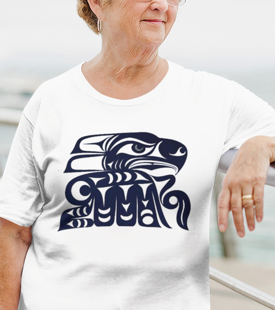 Muckleshoot Indian Tribe Seahawks Tribal T-Shirt