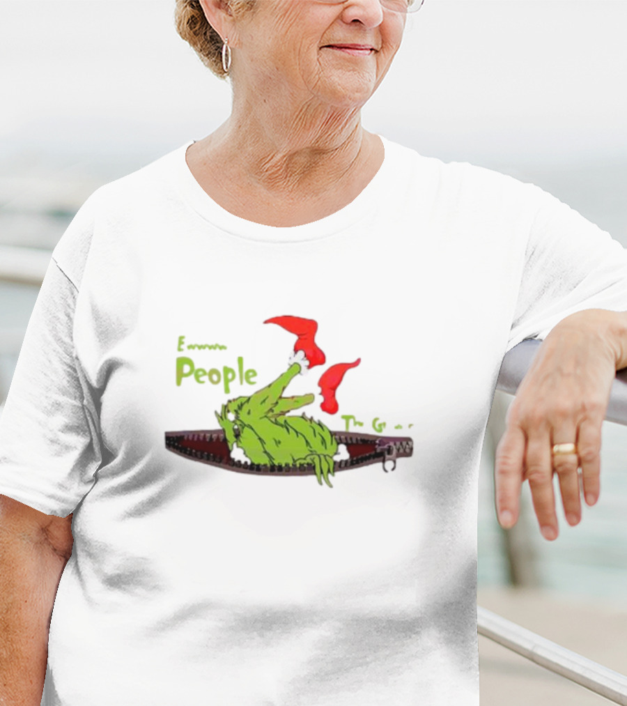 Ew People Funny The Grinch Christmas T-Shirt