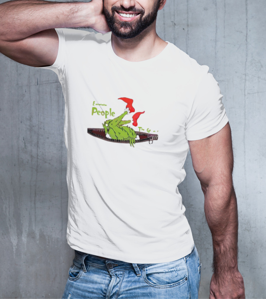 Ew People Funny The Grinch Christmas T-Shirt