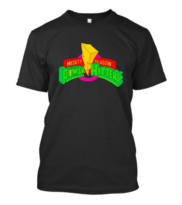Mighty Sluggin’ Power Hitters Lightning Bolt T-Shirt