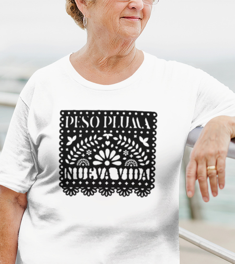 Peso Pluma Nueva Vida Papel Picado T-Shirt
