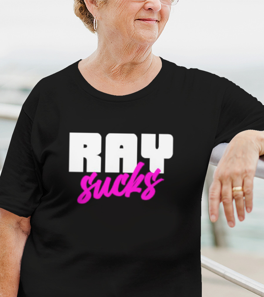 RAY SUCKS Bold Pink T-Shirt