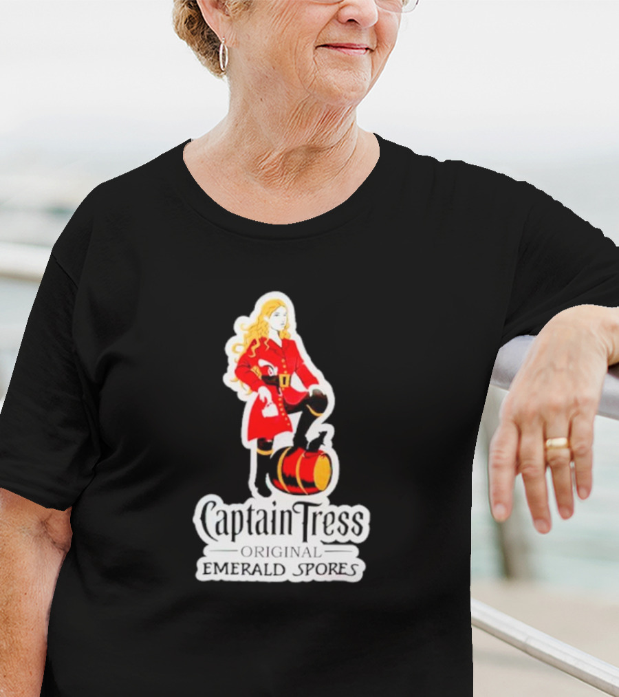 Captain Tress Original Emerald Spores T-Shirt