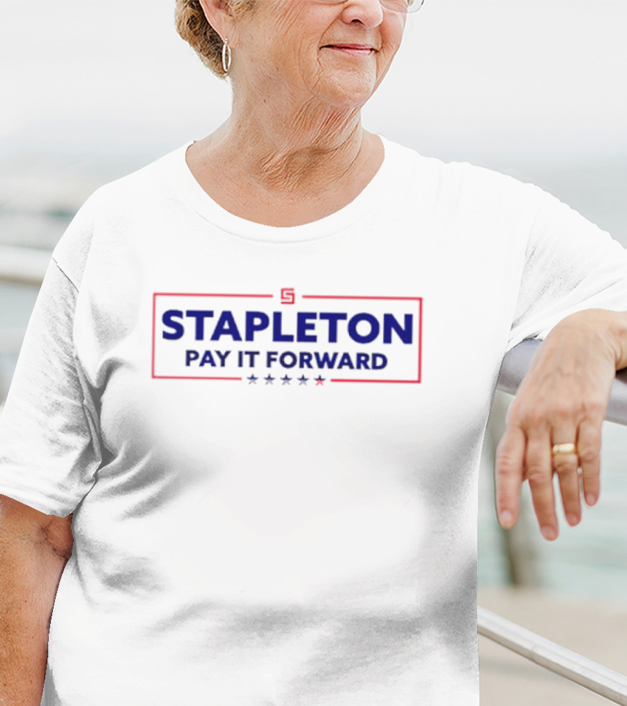 Stapleton Pay It Forward For America With Stars And Patriotic T-Shirt